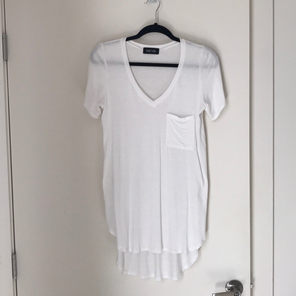 White Fabrik T-Shirt